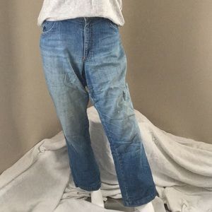 Mom Jeans Faded Chic Stylish Nine West Size 14